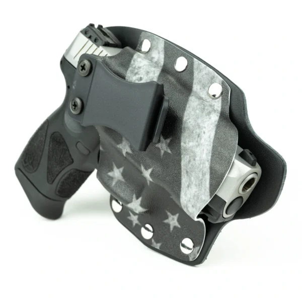 IWB Hybrid USA Slant B&W Holster