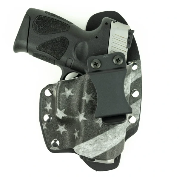 IWB Hybrid USA Slant B&W Holster